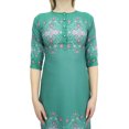 thumbnail image 3 of Bimba Tunique Verte pour Femme à Manches 3/4, kurti Kurta Imprimée, Tenue Ethnique-24, 3 of 5