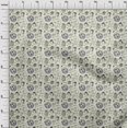 thumbnail image 4 of oneOone Georgette Viscose Beige Fabric English Breakfast Craft Projects Decor Fabric Printed By The Yard 42 Inch Wide, 4 of 5