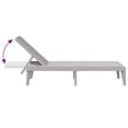 thumbnail image 5 of vidaXL Sun Lounger Grey 186x60x29 cm PP, 5 of 5