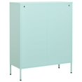 thumbnail image 3 of vidaXL Armoire de Rangement Menthe 80x35x101,5 cm Acier, 3 of 5