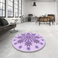 thumbnail image 4 of Ahgly Tapis Rectangulaire Lavable en Machine Intérieur Transitionnel Fleur Rose, 2 Pieds x 3 Pieds, 4 of 7