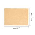 thumbnail image 2 of PiccoCasa 1 Pcs Home Warm Soft Microplush Fleece Solid Throw Blanket Wheat 27" x 40", 2 of 9