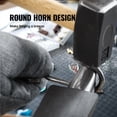 thumbnail image 4 of VEVOR Single Horn Anvil, 8.8Lbs Cast Steel Anvil, High Hardness Rugged Round Horn Anvil Blacksmith, Compact Design and Stable Base, Forge Tools and Equipment, Metalsmith Tool for Bending and Shaping, 4 of 9