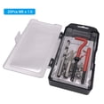 thumbnail image 1 of 25Pcs M6 x 1.0 Thread Repair Kit Helicoil Compatible 6mm Damaged Threads, 1 of 7