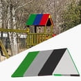 thumbnail image 3 of pitrice Waterproof Swing Set Replacement Tarp Roof Tent Sunshade Green Gray Black, 3 of 8