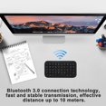 49 Key Mini Keyboard SHARE SUNSHINE Wireless Bluetooth Keyboard Ultra Slim Silent Mini ...