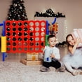 thumbnail image 2 of Costway 4-in-A Row Giant Game Set w/Basketball Hoop for Kids & Adults Blue, 2 of 10