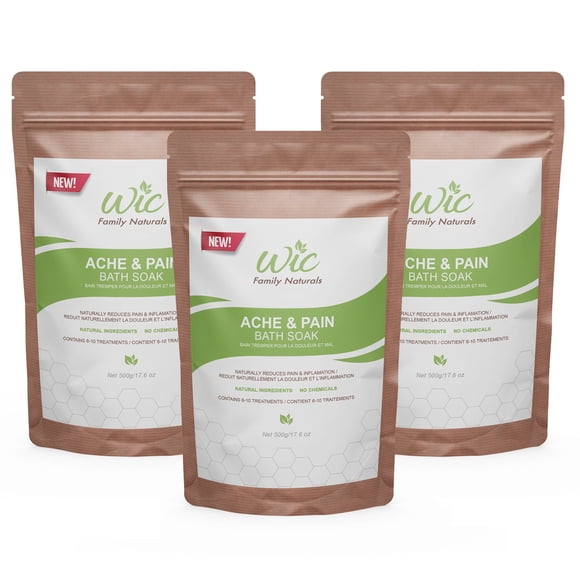 WIC Family Naturals Ache & Pain Bath Soak | 30 Treatments
