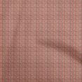 thumbnail image 1 of oneOone Polyester Spandex Rust Brown Fabric Asian Kilim Sewing Craft Projects Fabric Prints By Yard 56 Inch Wide, 1 of 5