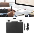 thumbnail image 4 of Graphics Drawing Tablet, Ergonomic Design Animation Tablet Plug and Play  for Desktop White,Blue,Pink, 4 of 7