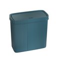 thumbnail image 2 of Meitianfacai Bathroom Trash Can With Lid Garbage Can With Press Lid Plastic Wastebasket With Popup Lid For Toilet Office Bedroom Living Room, 2 of 6