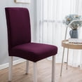 thumbnail image 1 of Meitianfacai Solid Color Brushed High Elastic Chair Cover Soft And Comfortable Chair Seat Cover -proof And Dirt- Chair Slipcover Suitable For Dining Chair, 1 of 3