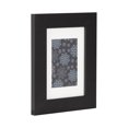 thumbnail image 3 of DesignOvation Tinta 5" x 7" Matted to 3.5" x 5" Black Tabletop Picture Frame, 3 of 6