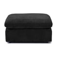 thumbnail image 2 of The Magic Home Cloud Modular Linen Sectional Sofa, Black, 2 of 6