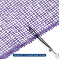 thumbnail image 4 of Unique Bargains PP Burlap Mesh 10' x 10 Yards Decorative Wrapping Ribbon, Purple 1 Roll, 4 of 5