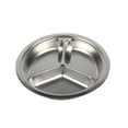 thumbnail image 1 of Baby Plates – Stainless Divided Plates For Toddlers Dishwasher ，2 Size, 1 of 9
