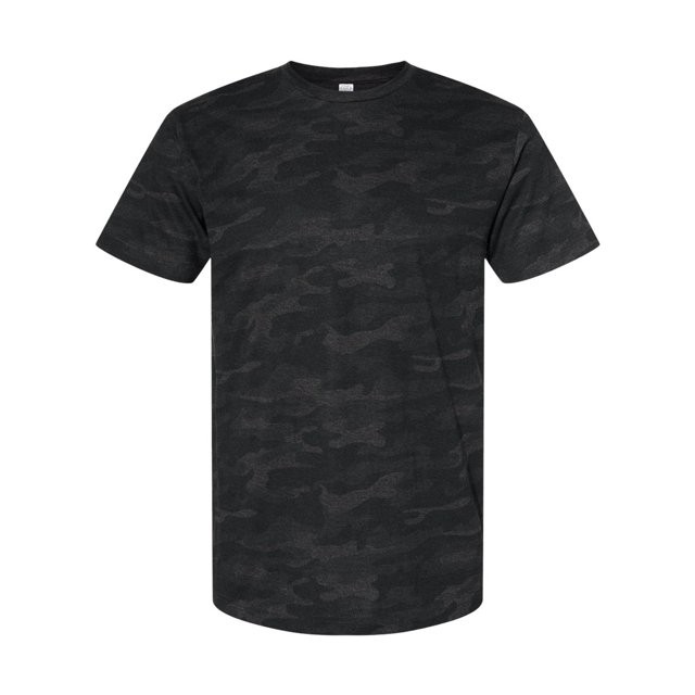 T-shirt en Jersey Fin, P, Camouflage Tempête