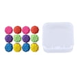 thumbnail image 2 of Fridja Traditional Games Kit, Stones Catching Game, Hand Eye Coordination Training Toy Family Travel Games, Adjustable Speed Stone Catching Game, Catch All Falling Stones Game (12Pcs Stones ), 2 of 5