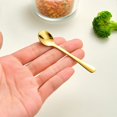 thumbnail image 4 of Kilougeis Stainless Spoons for Jars Mini Size 2.87" Cute Small Stainless Condiment Spoons for Sugar Pepper Fun Little Chearance, 4 of 7