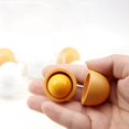 thumbnail image 3 of Bangcool 6PCS Wood Egg Artificial Creative Realistic Kitchen Food Toy Pretend Game Toy, 3 of 10