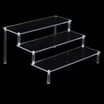 thumbnail image 2 of Langgg Clear Acrylic Display Riser Stand Perfume Cosmetics Holder for Decoration 29.5x27.5x15cm, 2 of 9