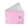 thumbnail image 2 of CUITING 14 Inch Laptop Sleeve Protective Case Soft Fluffy Lining Cover Carrying Bag with Front Pocket & Accessories Pouch Compatible with 14” Notebook Computer Chromebook(Gray Upgraded Ve, 2 of 6