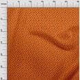 thumbnail image 3 of oneOone Rayon Orange Fabric Cat Craft Projects Decor Fabric Printed By The Yard 56 Inch Wide, 3 of 4