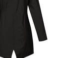 thumbnail image 3 of CEHVOM Manteau Décontracté Uni pour Femme, Extérieur, Grande Taille, à Capuche, Coupe-Vent, Ample, 3 of 4