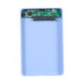 thumbnail image 4 of 2.5 inch Hard Disk Case USB3.0 External HDD/SSD Enclosure SATA Hard Drive Case Tool-free Design Easy Installation ABS Shell Blue, 4 of 8