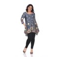 thumbnail image 2 of White Mark Tunique pour Femmes à Manches 3/4 en Jersey, 2 of 5