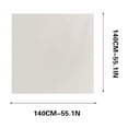 thumbnail image 1 of PRETXORVE Sheepskin Tablecloth White Restaurant Coffee Proof No Wash, 1 of 9