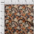 thumbnail image 2 of oneOone Rayon Black Fabric Tropical Craft Projects Decor Fabric Printed By The Yard 56 Inch Wide, 2 of 4