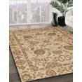 thumbnail image 2 of Ahgly Company Indoor Rectangle Abstract Light Brown Oriental Area Rugs, 2' x 5', 2 of 6
