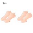 thumbnail image 4 of pitrice Moisturizing Silicone Foot Mask For Smooth Heels Spa Pedicure Moisturizing Socks Exfoliating Socks skin 2 pairs, 4 of 6