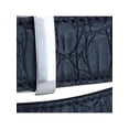 thumbnail image 4 of CTM® Leather Matte Reversible Croc Print Clamp on Buckle Belt, 4 of 5