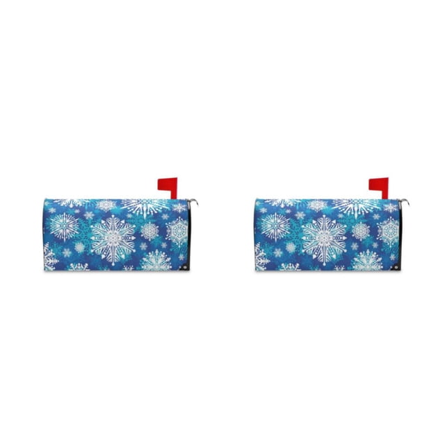 Maytalsory 2118in Size Durable Oxford Mailbox Cover For Home Garden Decor EASY TO ASSEMBLE Letter Box Cover YTYH2309071 2Set