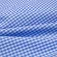thumbnail image 3 of Bienzoe Boy's Cotton Plaid Button Down Short Sleeve Shirt Light Blue 9/10, 3 of 6
