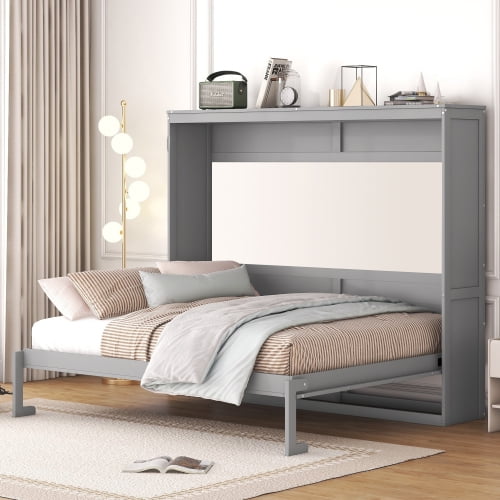 Lit Escamotable Mural Format Grand, Gris (Ancien sku : N850S00005E)