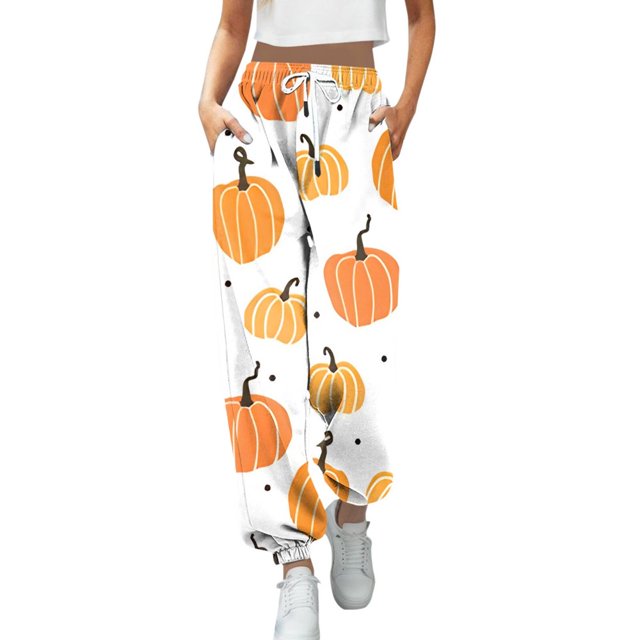 EIMELI Nouveau Pantalon Décontracté Mode Impression 3D pour Femmes, Jambe, Cordon de Serrage, Taille Haute, Pantalon Décontracté