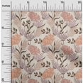 thumbnail image 2 of oneOone Tissu en Coton Cambric Rose Brun Floral Rétro Tissu pour Robe Tissu Imprimé au Mètre 56 Pouces de Large, 2 of 5