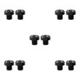 thumbnail image 3 of maskred 2 Pcs M10x1.25 Rétroviseurs Filetage Vis Boulons Bouchon Trou Noir Positif 10mm 5Set, 3 of 6