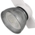 thumbnail image 4 of Benjara BM220693 12W Integrated LED Metal Track Fixture with Mesh Head, Gray & Black, 4 of 5