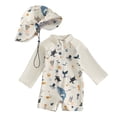 thumbnail image 1 of Baby Swimsuits Cute Cartoon Printed Bathing Suit Boys Toddler Rash Guard Swim Suit 6M Boys Clothes, 1 of 4