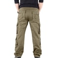 thumbnail image 4 of cllios Deals Of The Week Mens Cargo Pants Plus Size Multi Pockets Pants Work Military Trousers Running Jogger Cargo Pants, 4 of 4