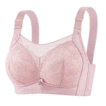 Erwazi Women's Wireless Push Up Bra Full Coverage Wirefree Support Padded Seamless T Shirt Bra