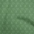 thumbnail image 1 of oneOone Polyester Spandex Green Fabric Paisley Sewing Material Print Fabric By The Yard 56 Inch Wide, 1 of 5