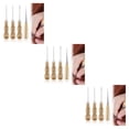thumbnail image 3 of relayinert 4pcs Durable Sewing Repair Tools Awl With Wooden Handle Versatile DIY Hand Tool 3Set, 3 of 6