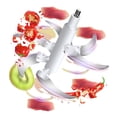 thumbnail image 3 of Food Processor, Stainless Steel Vegetable Chopper 500W Detachable Labor Saving Electric Food Chopper for Meat Vegetable, 3 of 7