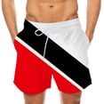 thumbnail image 1 of Diufon Men's Athletic Shorts Cotton Linen Drawstring Waisted Outdoor Sport Shorts Spring Summer Shorts with Pockets, 1 of 4