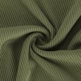 thumbnail image 5 of IROINID Chandails à Manches Longues Réduits pour Femmes Automne Extensible Ajusté Côtelé T-Shirt Blouse Uni Basique, Olive Vert, 5 of 5